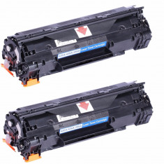 Kit 2 Toner Compatibil cu HP Laserjet PRO MFP M125,PRO MFP M201 dw foto