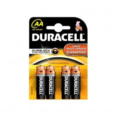 4x Duracell Basic C&amp;amp;B LR6 AA (blister) foto