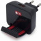 Incarcator Swiss Charger Retea USB Negru 2.4A