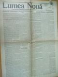 Lumea Noua 17 decembrie 1922 partid socialist Romania Ardeal Iorga Banat Moldova