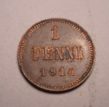 Finlanda 1 Penni 1914 UNC, Europa
