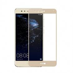 Geam HUAWEI P10 Lite 2017 Tempered Glass Full Face Gold foto