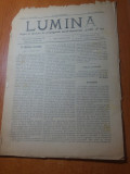 Ziarul lumina 15 august 1896-organ al cercului de propaganda social democrata