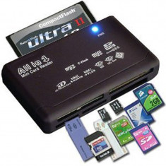 Cititor de carduri de memorie USB extern SD SDHC M foto