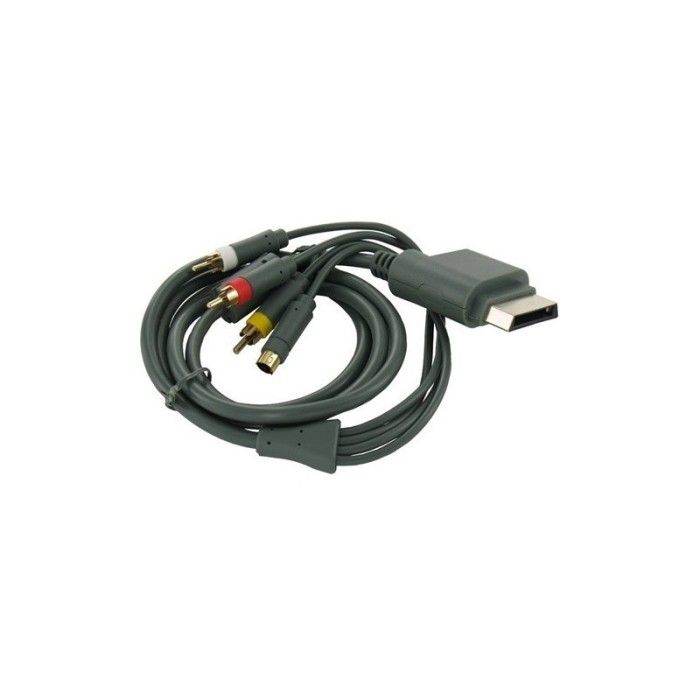 Cablu S-Video AV + RCA (compozit) XboX 360 1.8m YG foto mare Cablu S-Video AV + RCA (compozit) XboX 360 1.8m YG foto mare