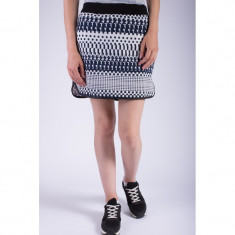 Fusta Scurta Vero Moda Gradie Gross Skirt Snow White Black Iris foto