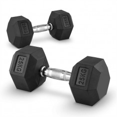 CAPITAL SPORTS HEXBELL 25, 25 kg, gantera pentru o mana (DUMBBELL) foto