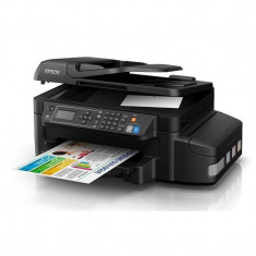 Multifunctionala Epson L655 Fax A4 Inkjet Duplex Retea WiFi Color foto