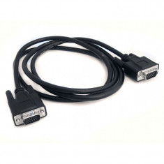 Cablu VGA Male la Male Culoare Negru, Lungime 5 metri foto