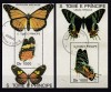 Sao Tome 1992 fauna fluturi MI bl.294,295 stamp., Stampilat