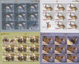 VANATUL SI PESCUITUL SPORTIV MINISHEET 2013, MNH,ROMANIA., Fauna, Nestampilat