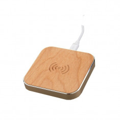 QI WIRELESS CHARGER WOODY GOLD by PETER JACKEL? ON foto
