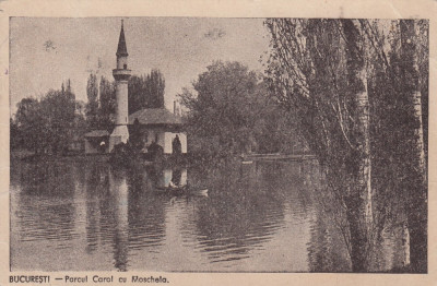 BUCURESTI PARCUL REGELE CAROL I CU MOSCHEIA foto