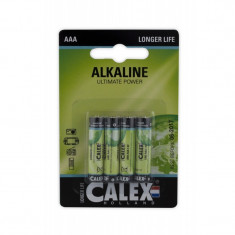 4x Calex Alkaline slim LR03/AAA 1,5V foto