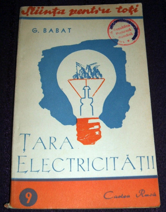 Tara electricitatii, Stiinta pentru toti, Cartea Rusa 1949, ilustratii