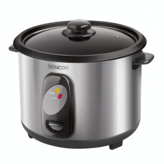 Aparat de gatit orez Sencor SRM 1550SS Rice Cooker 500W Silver foto