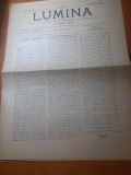 ziarul lumina decembrie 1895-art. scris de constantin mille,miscarea socialista