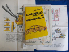 GH. TOCAIUC - ECHIPAMENTUL ELECTRIC AL AUTOMOBILELOR ( CU PLANSE ) - 1982 foto