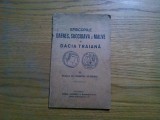 EPISCOPIILE DAFNES, SUCCIDAVA si MALVE in DACIA TRAIANA - Dumitru Stanescu -1928, Alta editura