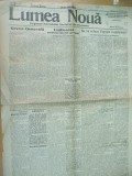 Lumea Noua 22 octombrie 1922 partid socialist Romania Ploiesti Baia Noua Galati