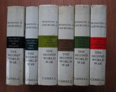 Winston S. Churchill - The Second World War (6 volume) set complet foto