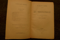 La tentatrice de V. Blasco-Ibanez Ed. Calmann-Levy 1925 foto