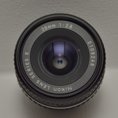 Nikon 28mm F 2.8 Serie E AIS - obiectiv focalizare manuala foto