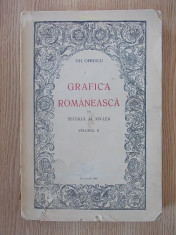 GRAFICA ROMANEASCA- GH OPRESCU, VOL II- 1945 foto