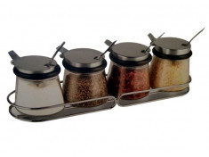 Set de condimente 5 piese Spice Rack Aminno foto