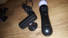 Pachet Playstation move + camera PS3 SONY playstation 3 ps3 move eye toy foto