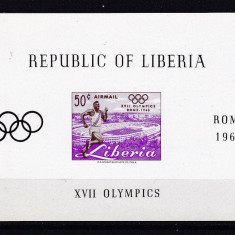 Liberia 1960 sport olimpiada MI bl.16 MNH w46
