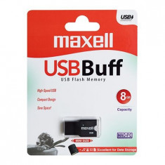 FLASH DRIVE 8GB USB 2.0 BUFF MAXELL foto
