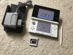 Nintendo 3DS + joc 3D RESIDENT EVIL+incarcator+dock incarcare,soft 2.2.0 modabil foto