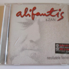 Rar! Cd Alifantis & ZAN albumul Neuitatele femei,prima editie Nemira Music 2002