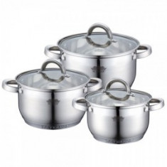 SET CRATITE INOX CU CAPAC 6P (2.9/3.9/5.1) PH-15771 Autentic HomeTV foto