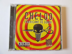 Raritate! Cd Hip Hop Cheloo-albumul Fabricant de gunoi 2006 foto