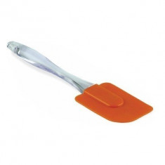 Spatula din silicon cu maner transparent foto