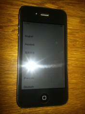 Iphone 4 16 GB black foto