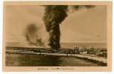 1000 - CONSTANTA, Portul, Catastrofa, incendiu - old postcard - unused