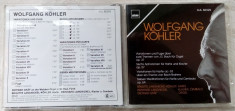 CD ORIGINAL:WOLFGANG KOHLER-VARIATIONEN/APHORISMEN+(HARFE/KLAVIER/CEMBALO/ORGEL) foto
