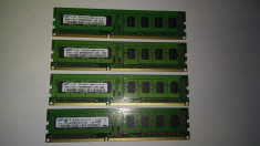 Kit 4 Gb Ram DDR3 Desktop (4 x 1 gb) Samsung 1333 Mhz / Quad chanell (80J) foto