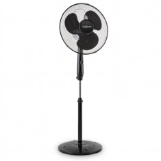 ONEconcept negru Blizzard RC 2G ventilator 50W 41cm rotund picior de control la distan?a foto