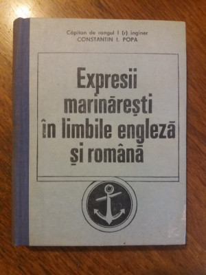 Expresii marinaresti in limbile engleza si romana / R1F foto