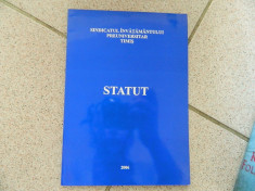 Statutul cadrului didactic. 2006. Sindicatul Invatamantului Preuniversitar foto