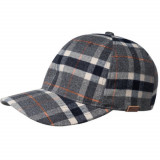 Sapca Kangol Pattern Baseball Gri Plaid (Masura : S/M)- Cod 7878514355463