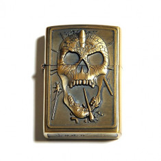 Bricheta tip - Zippo - Craniu - model 3 foto