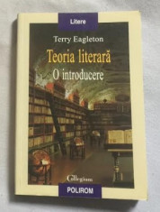 Teoria literara : o introducere / Terry Eagleton foto