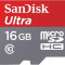 Card Sandisk Ultra microSDHC 16GB 98MB Clasa 10 UHS-I + Adaptor