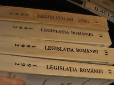 LEGISLATIA ROMANIEI-PARLAMENTUL ROMANIEI-4 VOL/1992- foto