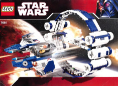 LEGO 7661 Jedi Starfighter with Hyperdrive Booster Ring foto